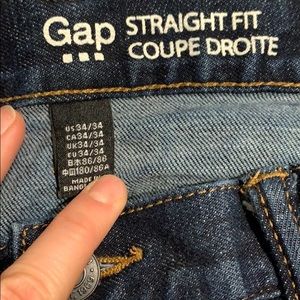 GAP Jeans - EUC Men’s Gap Straight Leg jeans 34x34 GAP Jeans - EUC Men’s Gap Straight Leg jeans 34x34